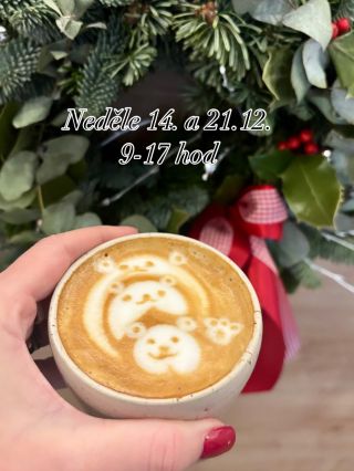 Také zítra 14.12. a přístí neděli 21.12., se na Vás těšíme od 9 do 17 hod. Přijďte si užít chvíle pohody, nebo třeba...